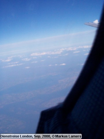 Blick aus dem Flugzeug 3