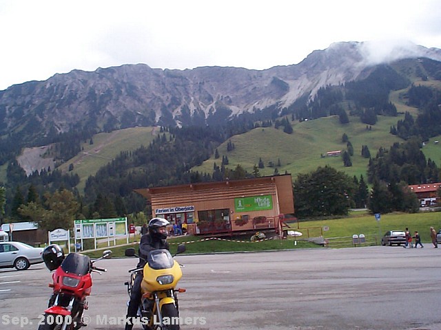 Pause in Oberjoch