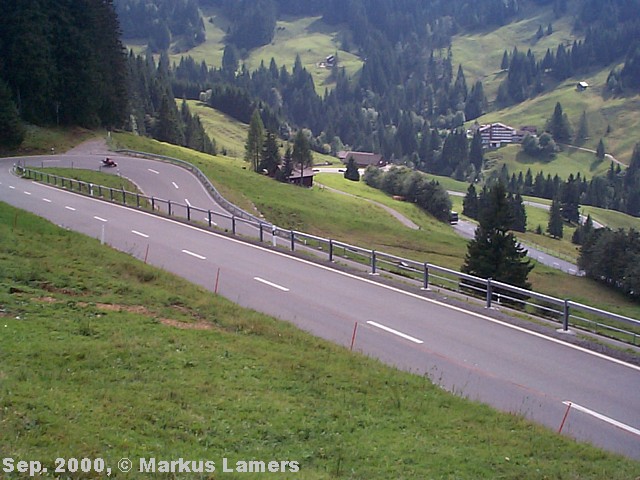 Serpentinen im Appenzeller Land