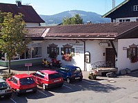 von der Terasse beim Frhstck in Oberstaufen